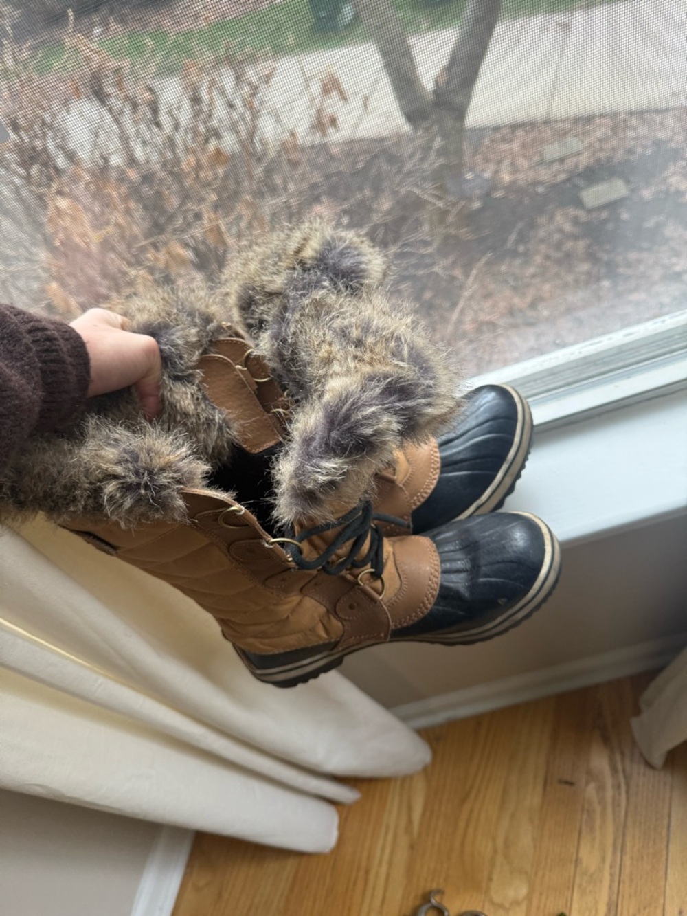 Sorel Winter Boots with fur